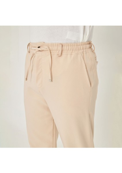 Erkek Bel Kemerli Bağcıklı Düz Paça Dabıl Kumaş Klasik Pantolon modelleri