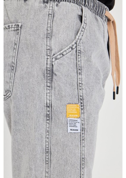 Erkek Parçalı Desen Yan Etiketli Paça Lastikli Bel Bağcıklı Pantolon 720 fırsatları