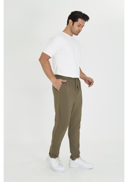 Erkek Bel Lastikli Bağcıklı Duble Paça Slim Fit Jogger Pantolon fırsatları