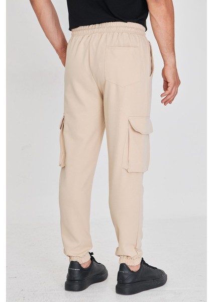Duble Kumaş Kargo Cep Lastik Paça Pantolon indirimleri