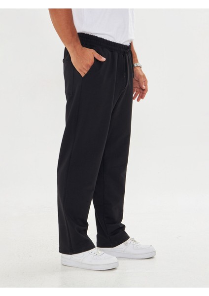 Erkek 2 Ip Baggy Sade Bağcıklı Rahat Eşofman indirimleri