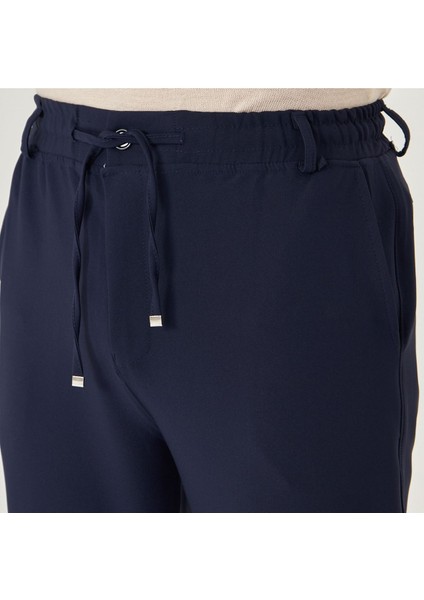 Erkek Bel Kemerli Bağcıklı Düz Paça Dabıl Kumaş Klasik Pantolon modelleri