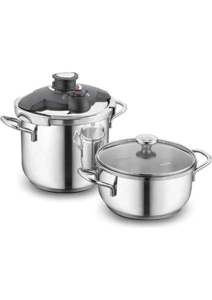 Alia 4 Parça Düdüklü Tencere Seti