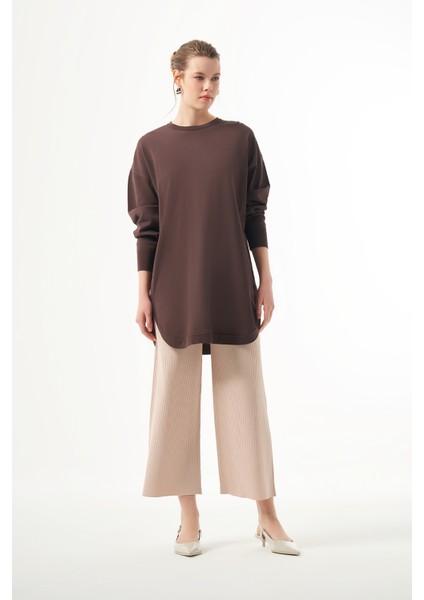 Merserize Oval Kesim Tunik 1200 Kahverengi fiyatları