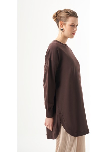 Merserize Oval Kesim Tunik 1200 Kahverengi fırsatları
