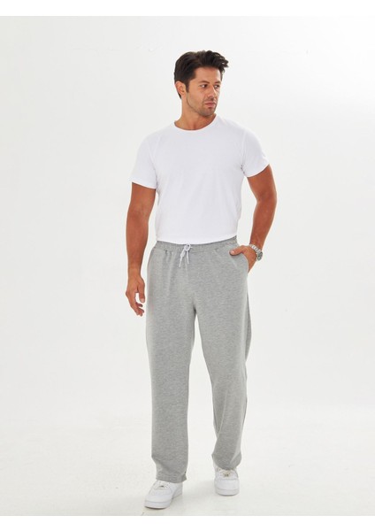 Erkek 2 Ip Baggy Sade Bağcıklı Rahat Eşofman fırsatları