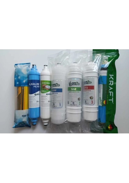 Kapalı Kasa 7 Li Filtre Set Puretech