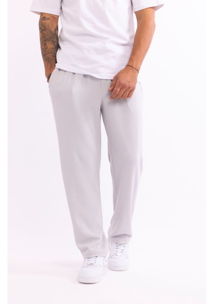 Erkek Baggy Burgu Desen Rahat Kullanışlı Pantolon fırsatları