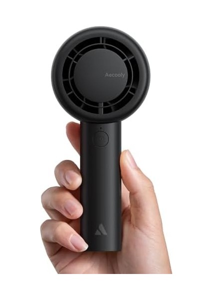 Taşınabilir Taşınabilir Turbo Fan [16H Maksimum Soğutma Süresi], 5 Hızlı USB Şarj Edilebilir Mini Kişisel Pille Çalışan Küçük Cep Soğutma Fanı Kadınlar, Seyahat, Ev, Ofis, Plaj, Kirpik Için