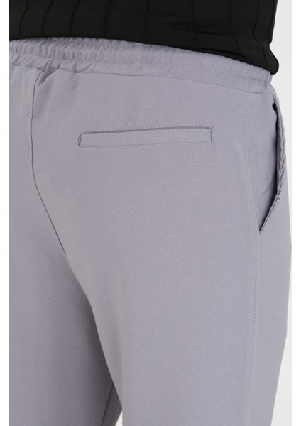 Erkek Çımalı Yandan Cepli Lastikli Bağcıklı Paça Fermuarlı Kullanışlı Slim Fit Jogger indirimleri