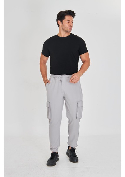 Duble Kumaş Kargo Cep Lastik Paça Pantolon modelleri