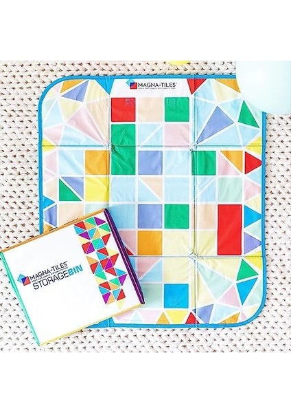 Saklama Kutusu ve Interaktif Oyun Matı, Oyun Odası, Dolap, Yatak Odası, Ev Organizasyonu ve Sınıf Için Kulplu Katlanabilir Saklama Kutusu, 12,5 x 11 x 8 modelleri