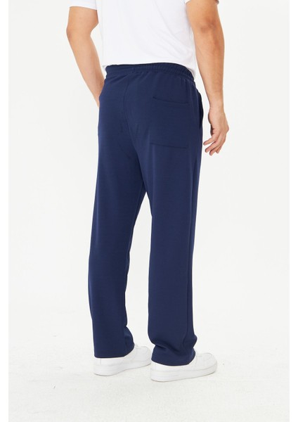 Erkek Baggy Krep Kumaş Bağcıklı Pantolon fırsatları