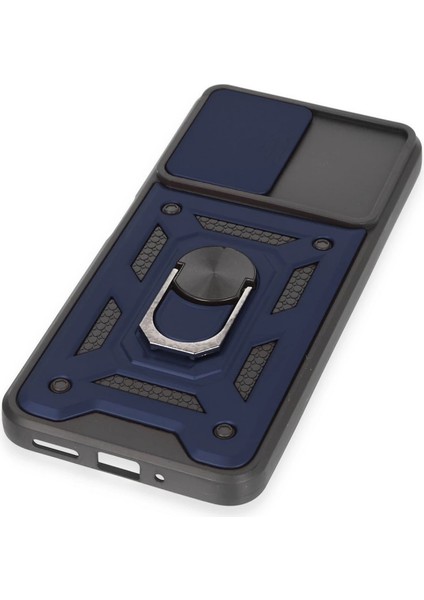 Xiaomi Redmi Note 12 5g Kılıf Pars Lens Yüzüklü Silikon - Lacivert indirimleri