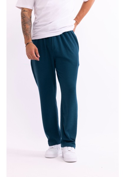 Erkek Baggy Burgu Desen Rahat Kullanışlı Pantolon indirimleri