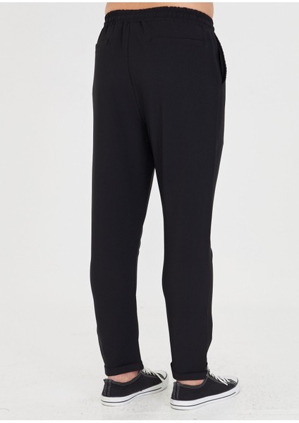 Erkek Bel Lastikli Bağcıklı Duble Paça Slim Fit Jogger Pantolon modelleri
