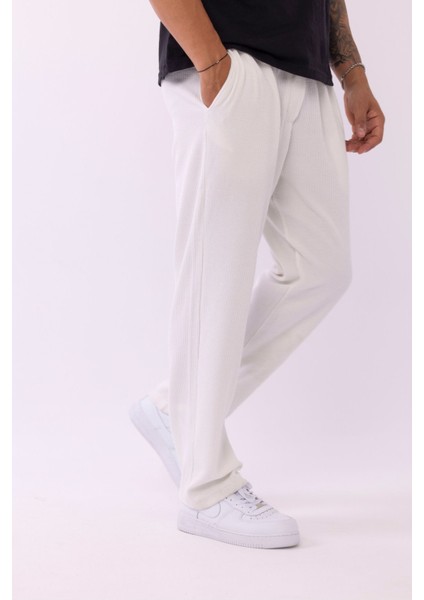 Erkek Baggy Burgu Desen Rahat Kullanışlı Pantolon fiyatları