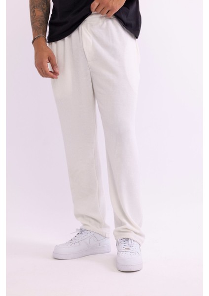 Erkek Baggy Burgu Desen Rahat Kullanışlı Pantolon fırsatları