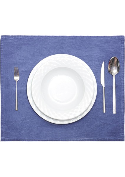 Taşlanmış Denim Pamuk Amerikan Servisi- 2&apos;li Set fiyatları