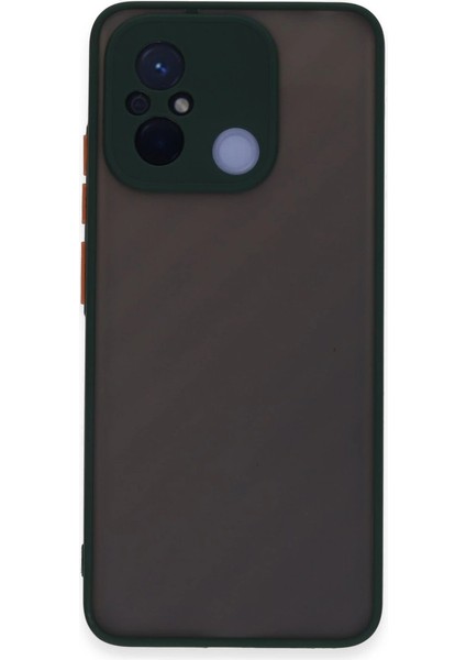 Xiaomi Redmi 12C Kılıf Montreal Silikon Kapak - Yeşil