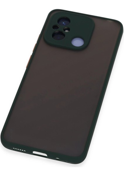 Xiaomi Redmi 12C Kılıf Montreal Silikon Kapak - Yeşil modelleri