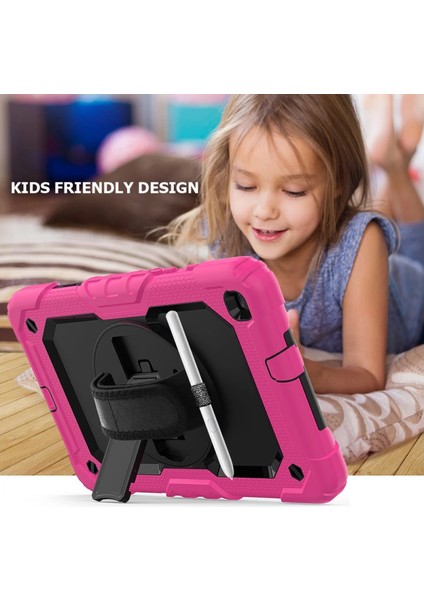 Samsung Galaxy T290 Tab A 8 Kılıf Pars Tablet Kapak - Pembe