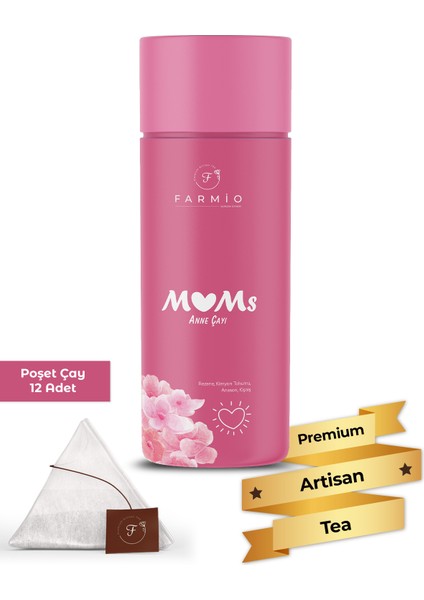 Mom’s Tea – Anne Çayı – 12 Poşet – Emziren ve Gebe Anne Çayı
