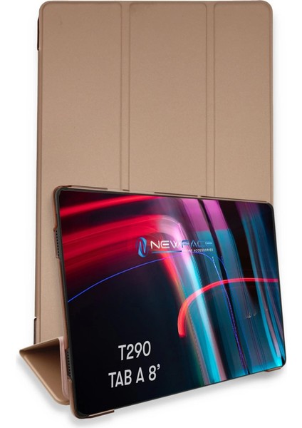 Samsung Galaxy T290 Tab A 8 Kılıf Tablet Smart Kılıf - Rose Gold