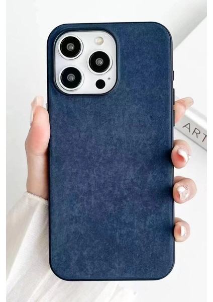 Iphone 15 Pro Max Kılıf Karen Magsafe Kapak - Lacivert