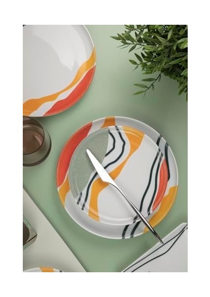 Porselen 18 Parça 6 Kişilik Ikram Seti Estate fiyatları