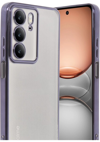 Realme C75 4g Kılıf Razer Lensli Silikon - Mor fiyatları