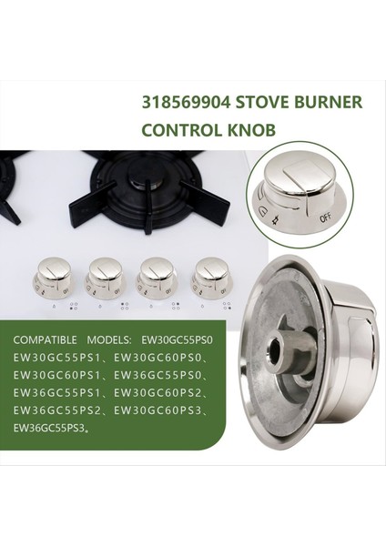 4pack 318569904 Frıgıdaıre Electrolux Için Ocak Brülör Kontrol Düğmesi 3514026 AP5809436 PS9495257 EAP9495257 (Yurt Dışından) fiyatları