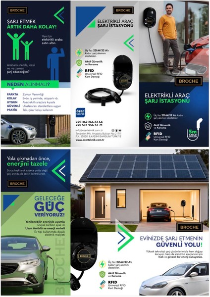 Elektrikli Araç Sarj Istasyonu 22KW/32A 5m Kablo Dahil modelleri