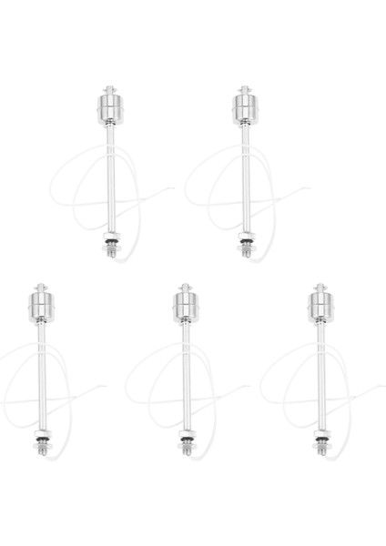5pcs 150MM Paslanmaz Çelik Şamandıra Anahtarı Tank Sıvı Su Seviye Sensörü 220V (Yurt Dışından)