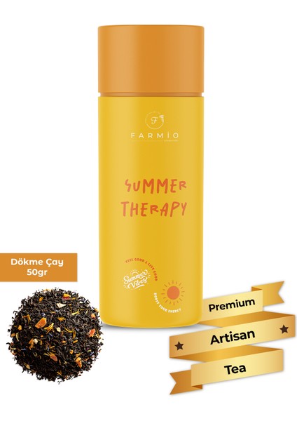 Summer Therapy – Oolong Çayı – 50GR – Şeftali ve Kayısılı Oolong