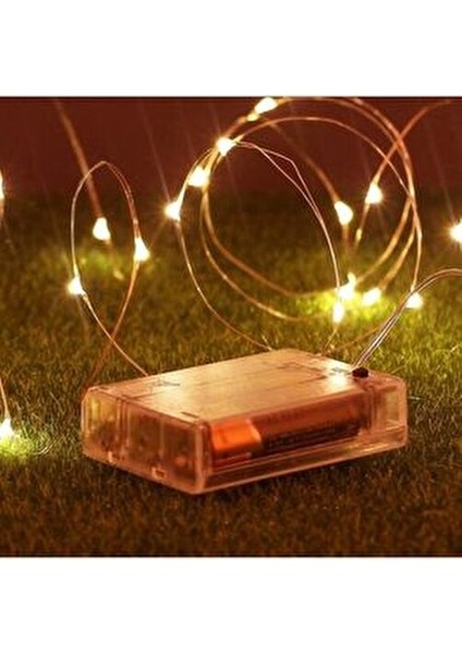 5 Metre Pilli Peri Dekor Işık Günışığı 3200 Kelvin Su Geçirmez Özellikli Lamba