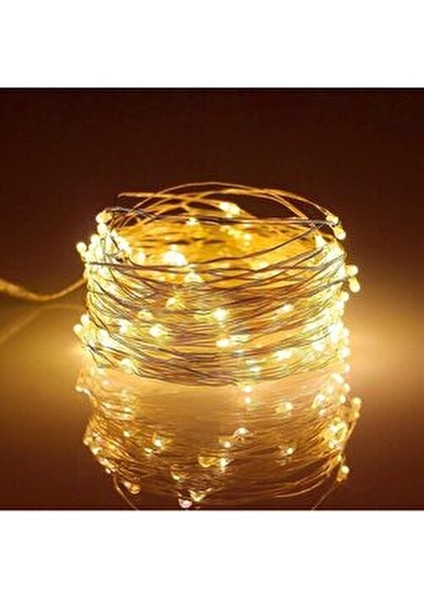 5 Metre Pilli Peri Dekor Işık Günışığı 3200 Kelvin Su Geçirmez Özellikli Lamba