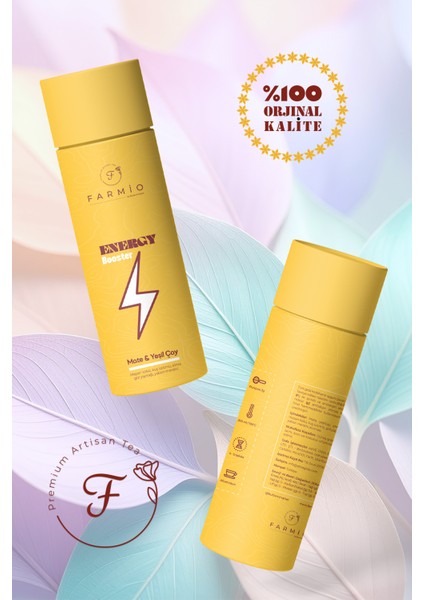 Enerji Çayı – 12 Poşet – Mate, Meyankökü, Kuş Üzümü, Yeşilçay, Elma fırsatları