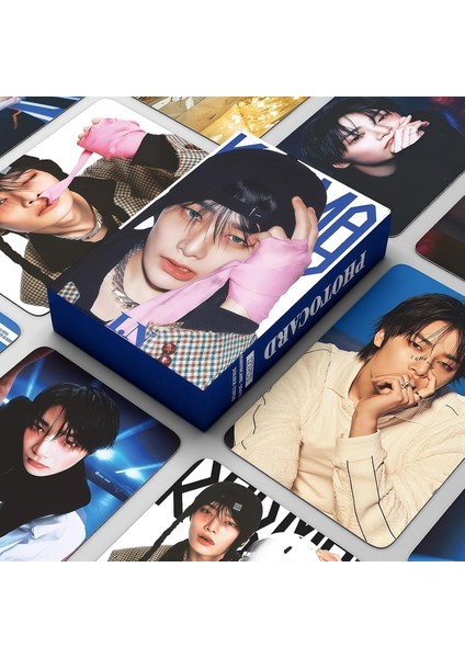 Stray Kıds In '' Karma '' Çift Yön Baskılı Lomo Card Seti