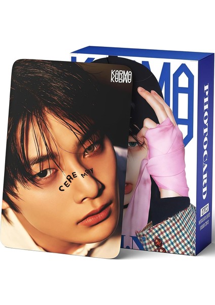 Stray Kıds In '' Karma '' Çift Yön Baskılı Lomo Card Seti