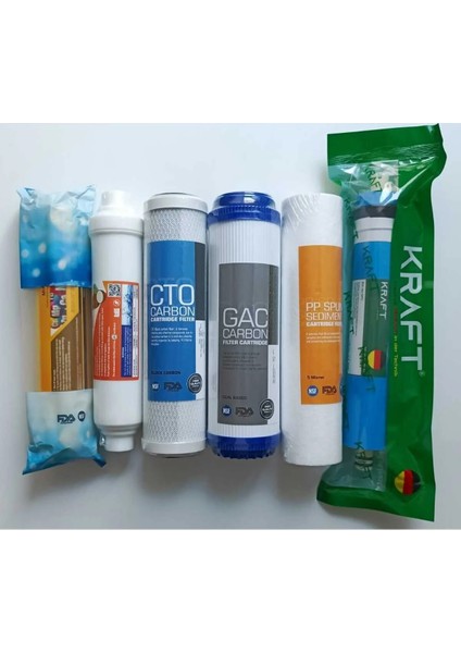 Açık Kasa 6 Lı Filtre Set