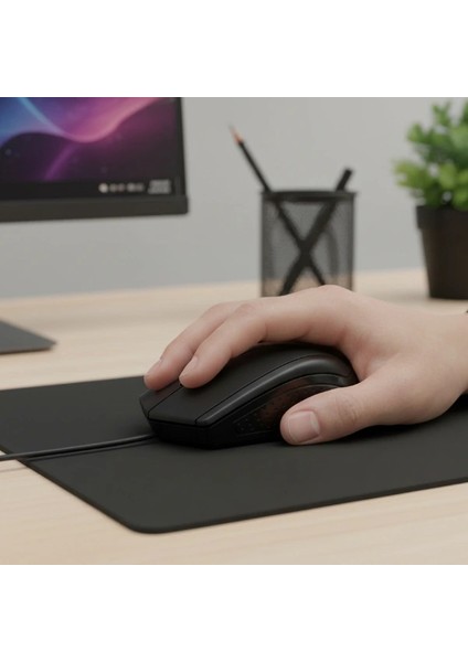 Buğz Siyah USB Kablolu 3D Optik Mouse fiyatları