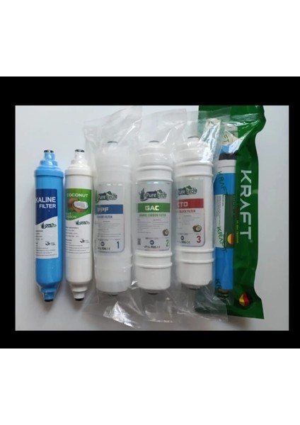 Kapalı Kasa 6 Lı Filtre Set Puretech