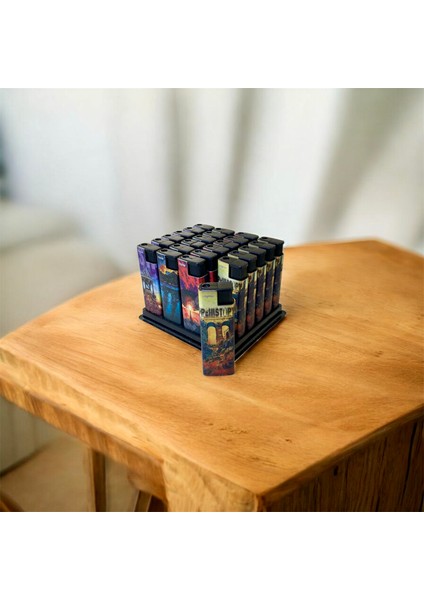 Rüzgar Çakmak Metal Büyük Boy 24 Adet