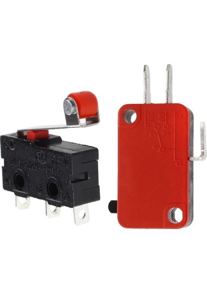 10 Pcs Micro-Limit Anahtar Silindir Kol Kolu Spdt Snap Action &amp 5x 15A 250VAC 4A 250VAC Srew Konnektör Aktüatör Sınırı (Yurt Dışından) fiyatları