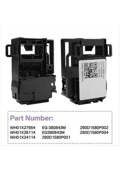 WH01X27954 Yıkayıcı Kapak Kilit Anahtarı Parça 290D1580P004 Ge Hotpoınt Üst Yükleme Yapayacak Makine (Yurt Dışından) fiyatları