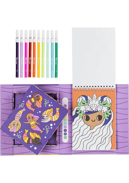 Sayılara Göre Boyama - Denizkızları ve Arkadaşları