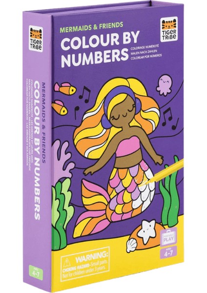 Sayılara Göre Boyama - Denizkızları ve Arkadaşları fiyatları