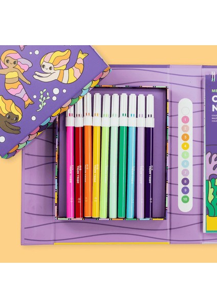 Sayılara Göre Boyama - Denizkızları ve Arkadaşları fırsatları