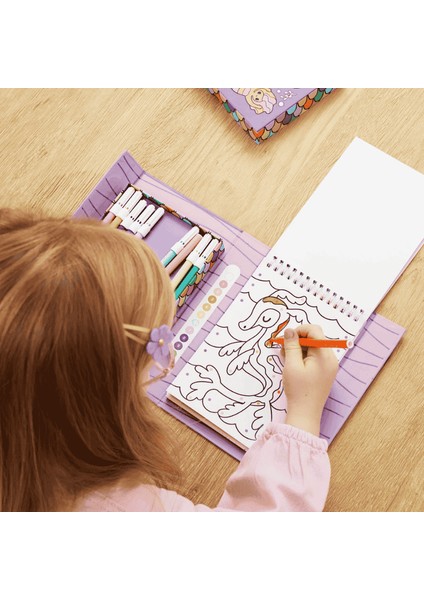 Sayılara Göre Boyama - Denizkızları ve Arkadaşları